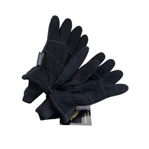 Hand Armour Premium Deerskin Leather Gloves Large Polar Fleece 100GR Heatlok NEW
